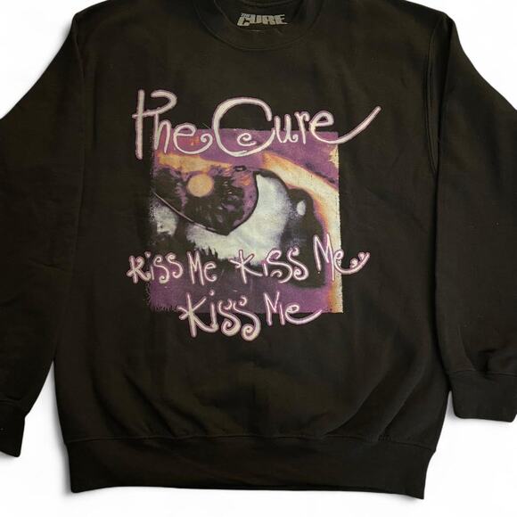 The Cure Kiss Me Kiss Me Kiss Me Crewneck Size Medium Brand New - Picture 1 of 2